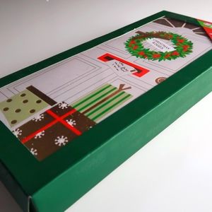 Brand new Red Aid Homeset of 16 Luxury Christmas Cards with designed envelopes